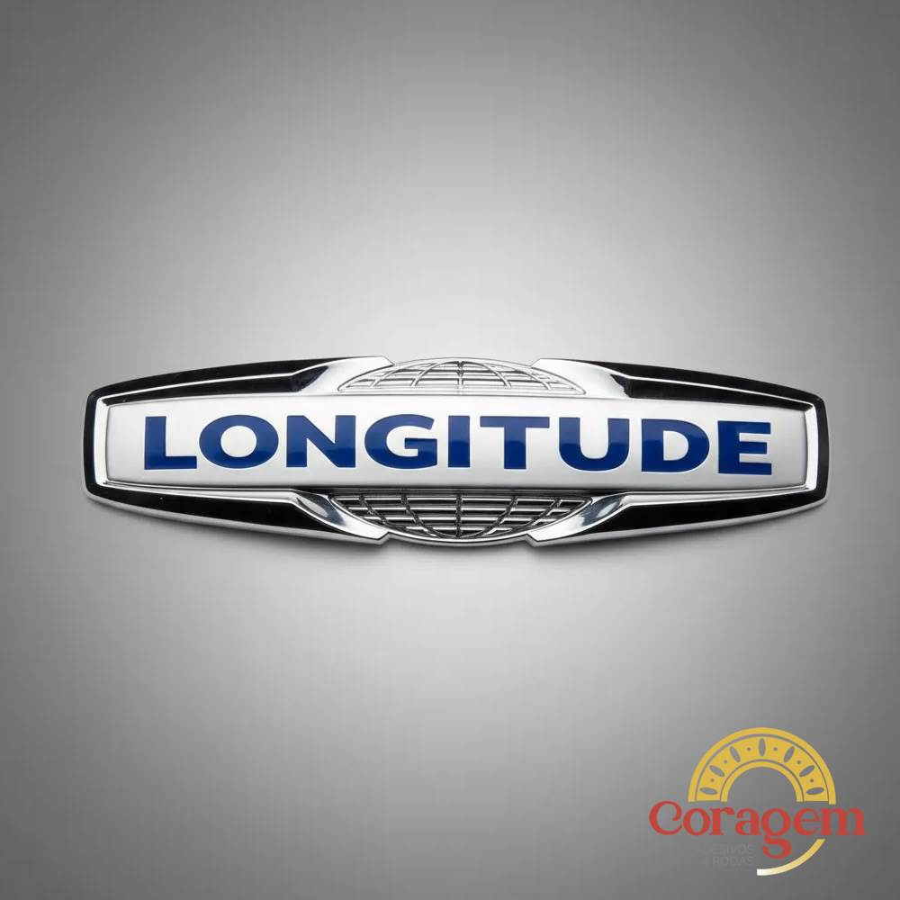 Emblema Longitude Jeep Renegade Adesivo Original T270