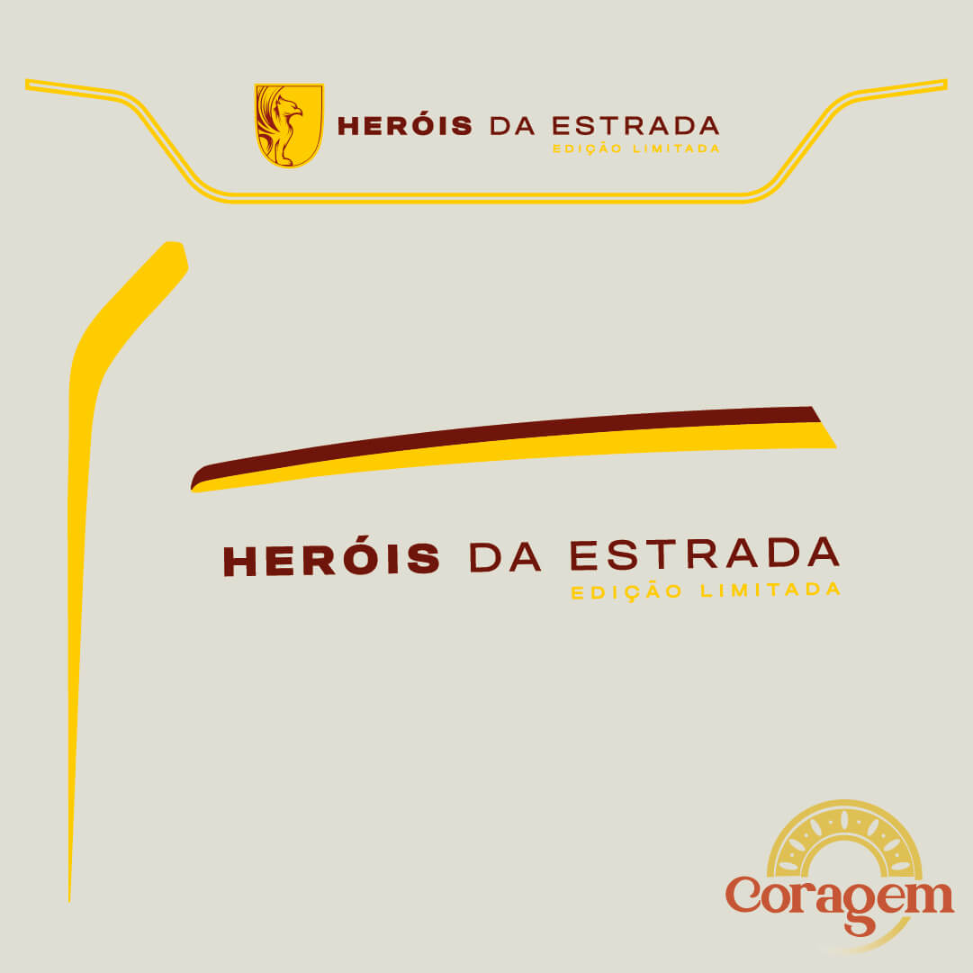 KIT FAIXA ADESIVA SCÂNIA - HERÓIS DA ESTRADA