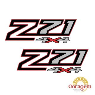 Par Adesivo Z71 4x4 Chevrolet S10 Original Lateral